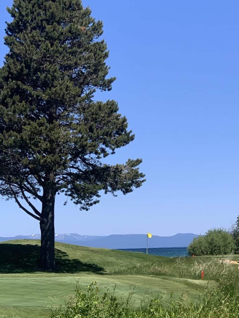 south lake tahoe golf course on the water